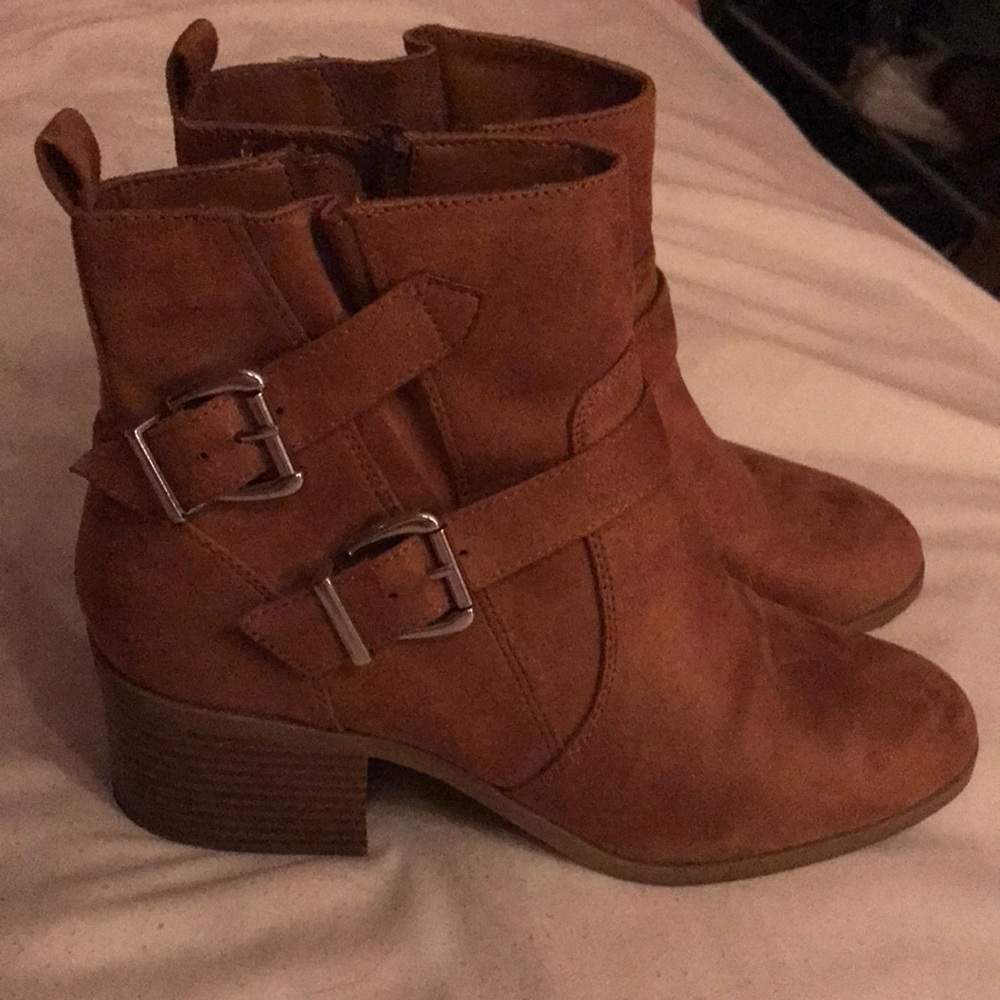 Above the ankle booties